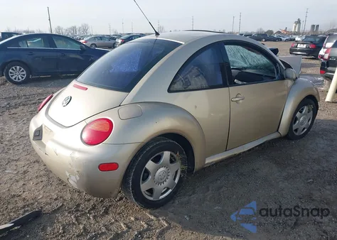2001 Volkswagen New Beetle Gls 1.8L Turbo z USA, uszkodzony, nr VIN 3VWCC21C01M423276